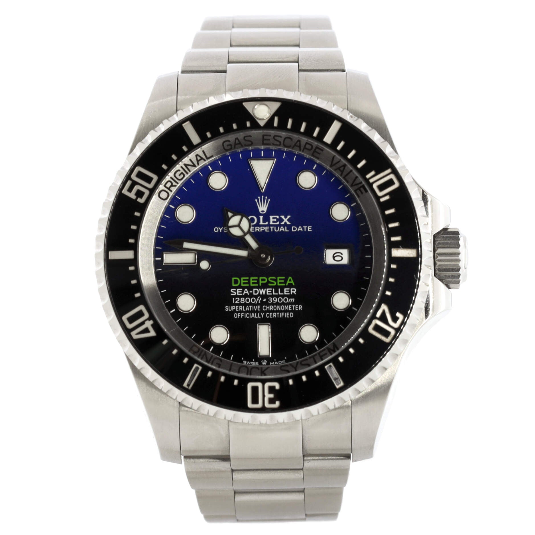 Oyster Perpetual Deepsea Sea-Dweller James Cameron Automatic Watch Stainless Steel and Cerachrom 44