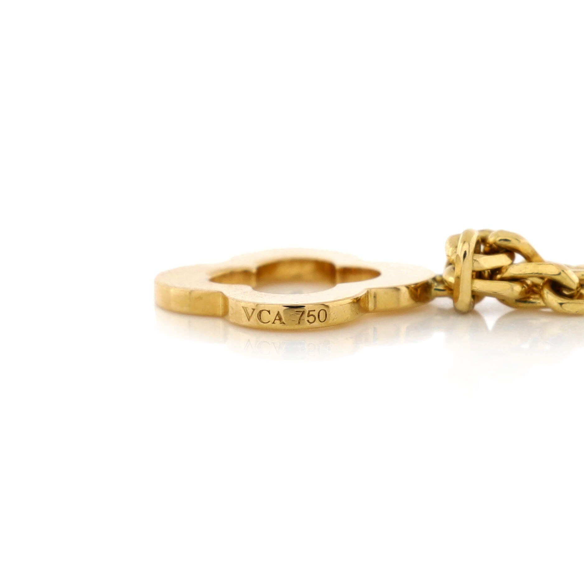 Byzantine Alhambra 3 Motifs Bracelet 18K Yellow Gold