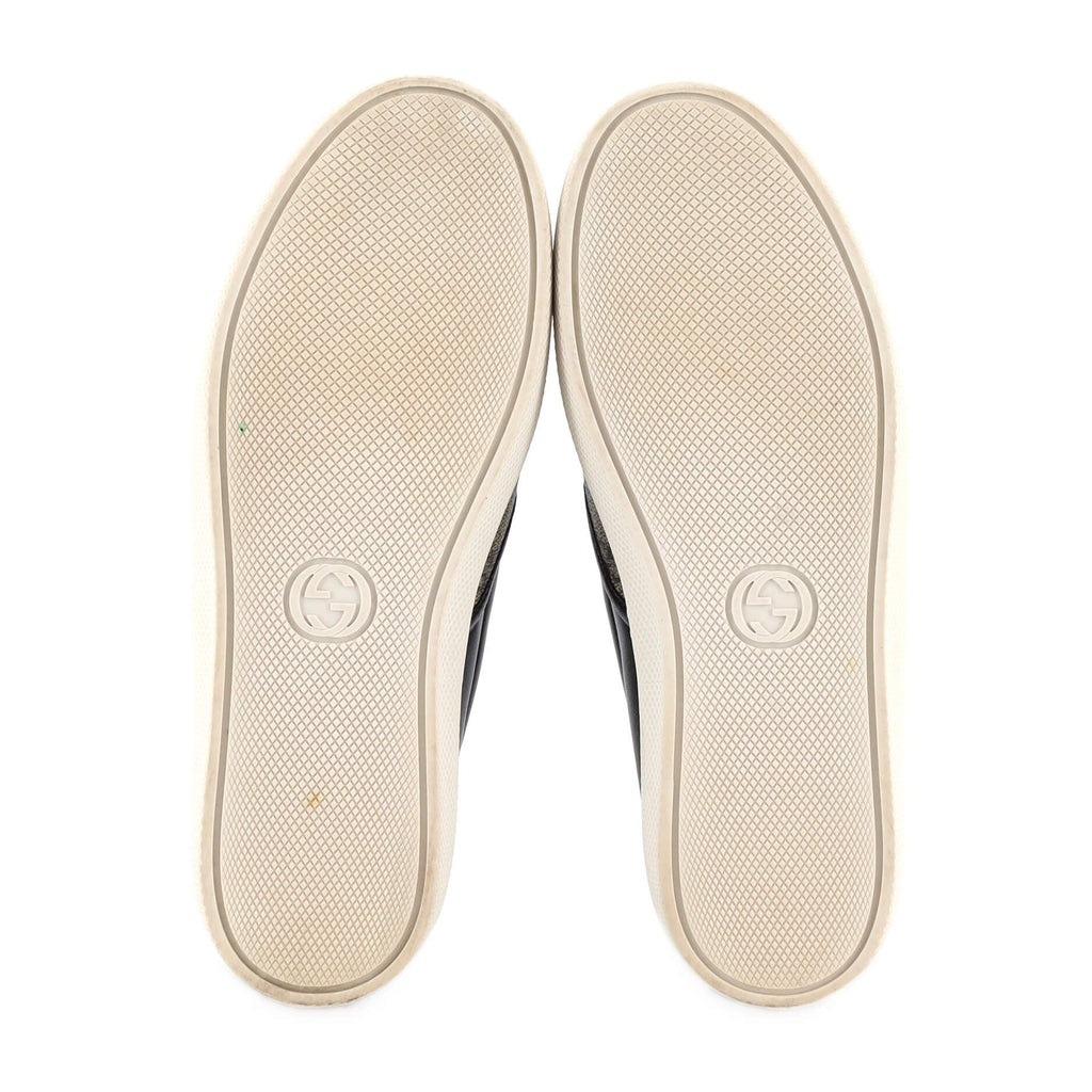 Women's Embellished Slip On Sneakers GG Coated Canvas