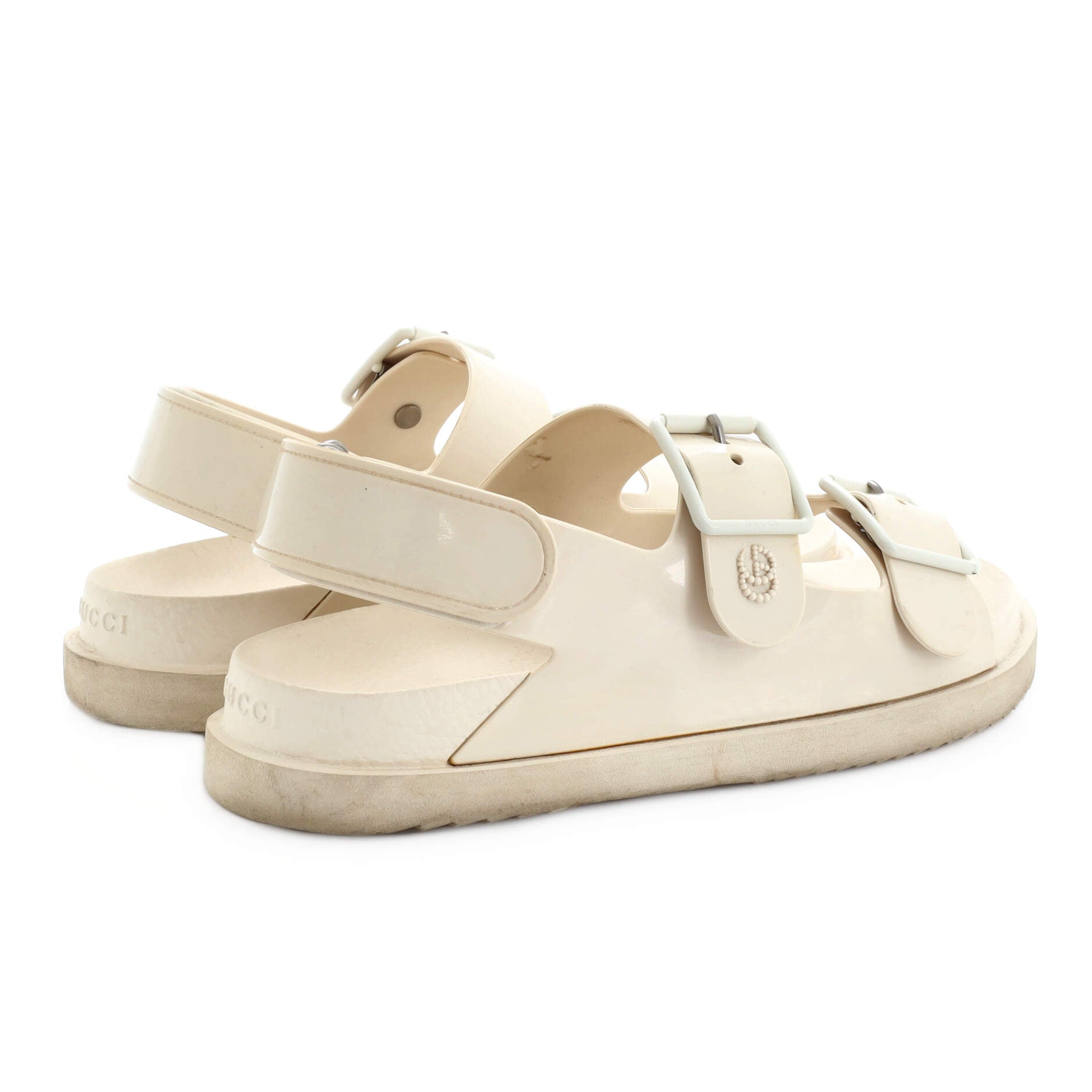 Women's Mini GG Slingback Sandals Rubber