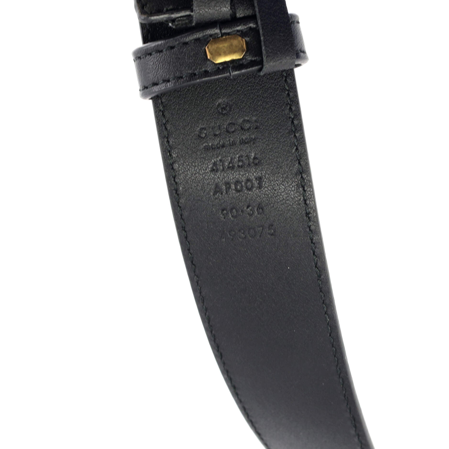 GG Marmont Belt Leather Medium 90