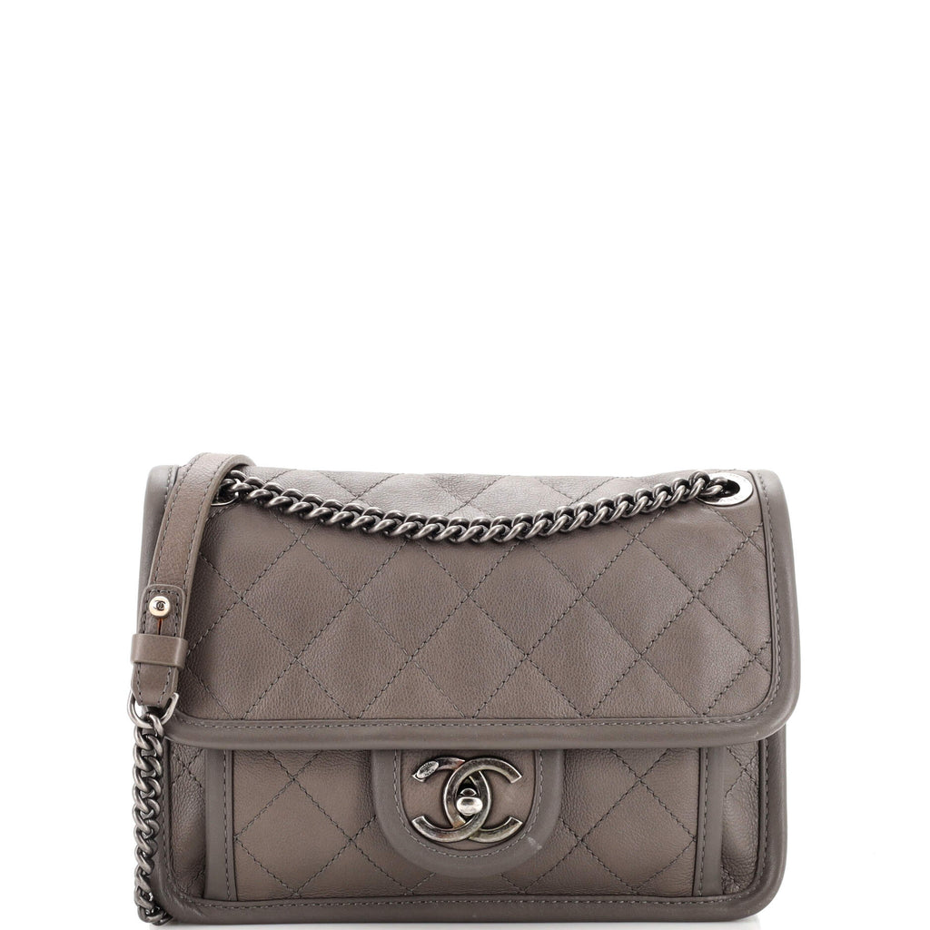 French Riviera Flap Bag Quilted Calfskin Mini