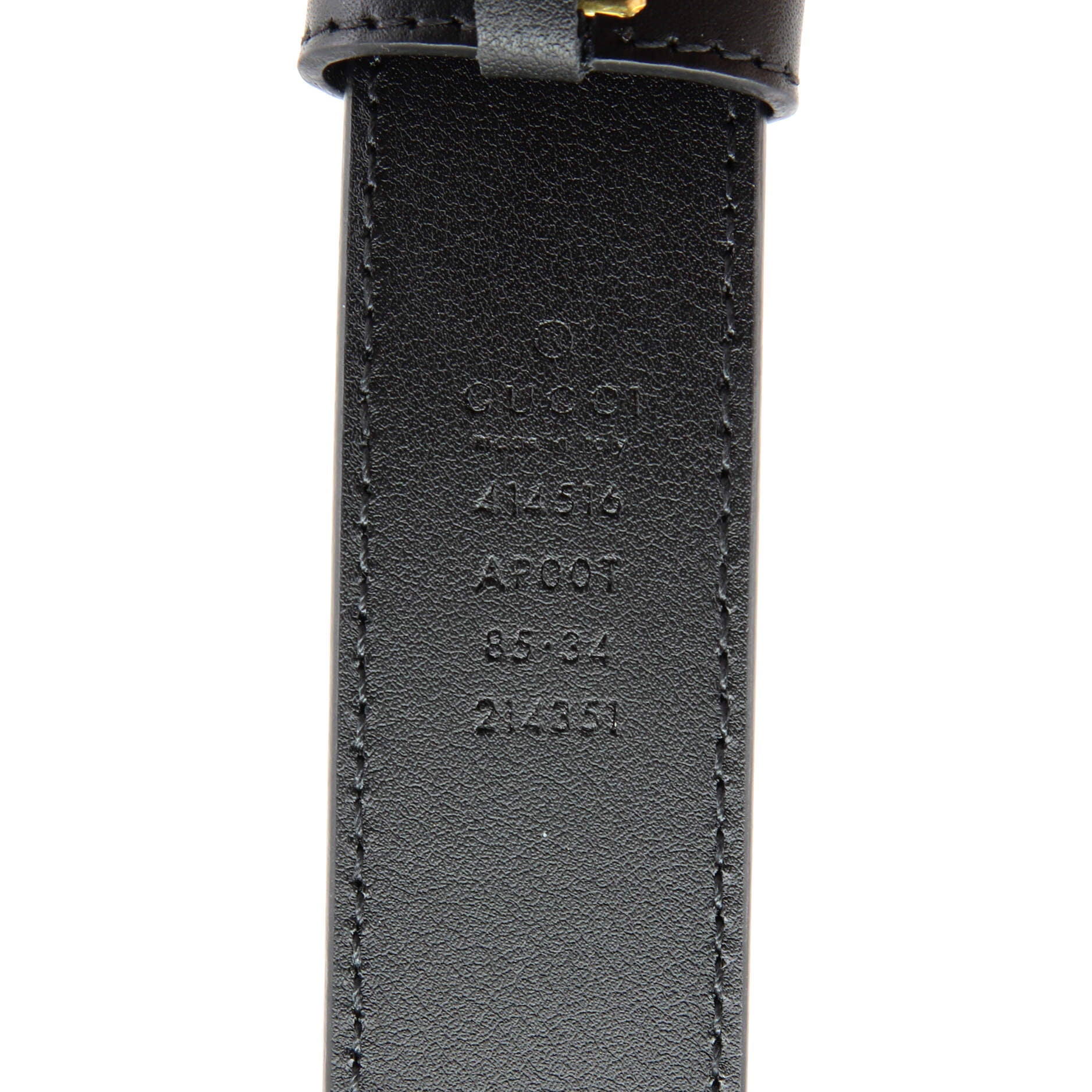 GG Marmont Belt Leather Medium 85