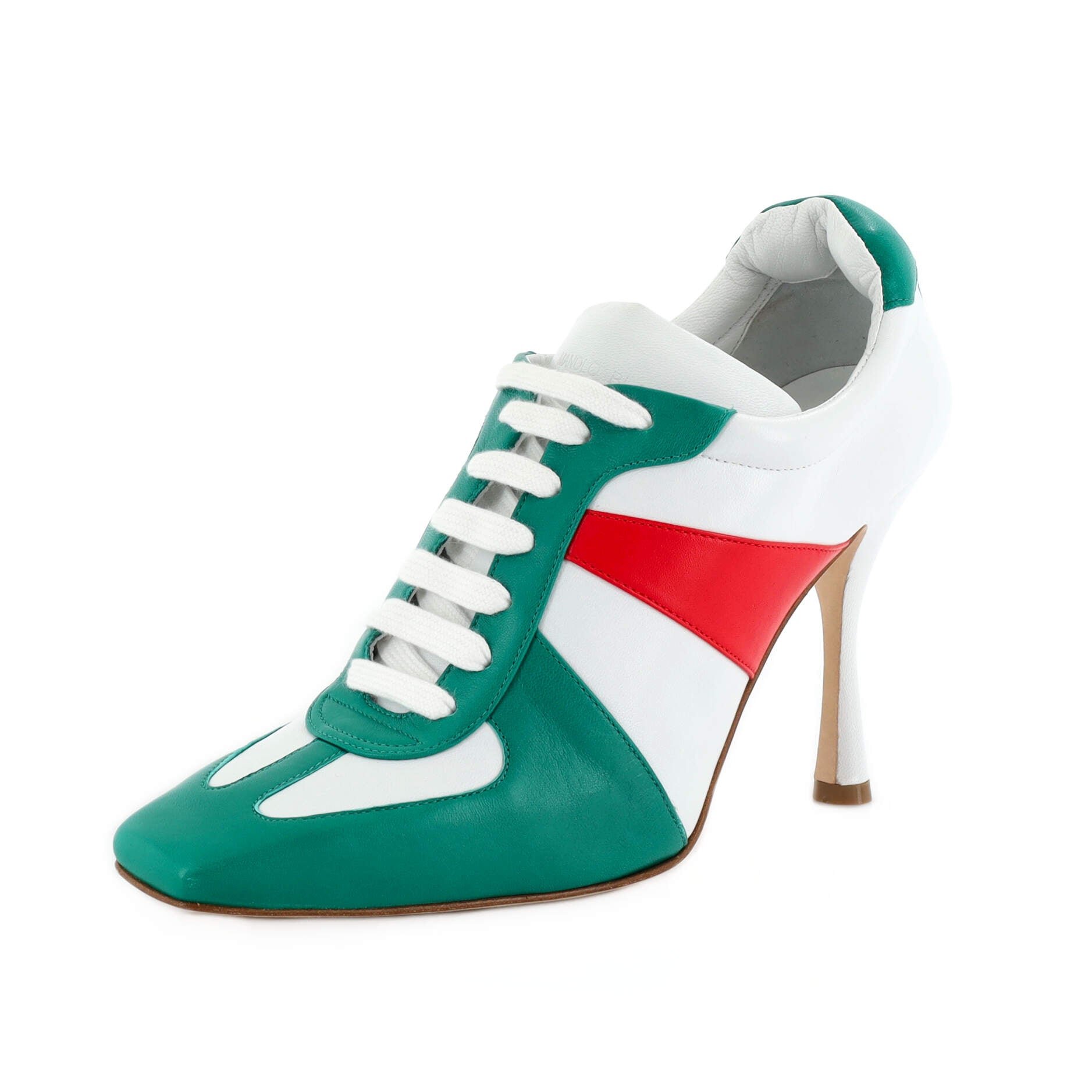 Women's Bandiera Sneaker Pumps Leather 90
