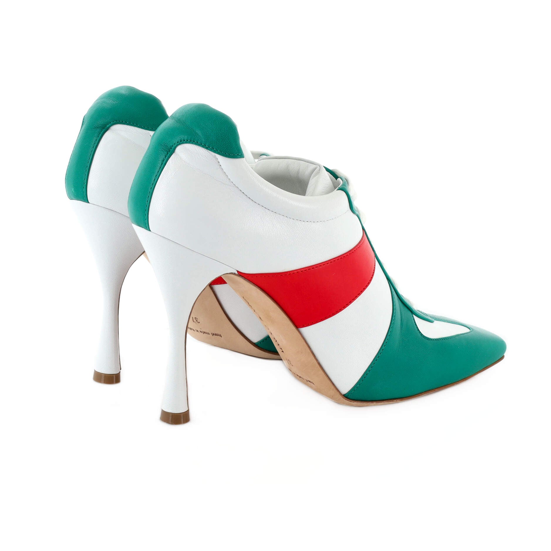 Women's Bandiera Sneaker Pumps Leather 90