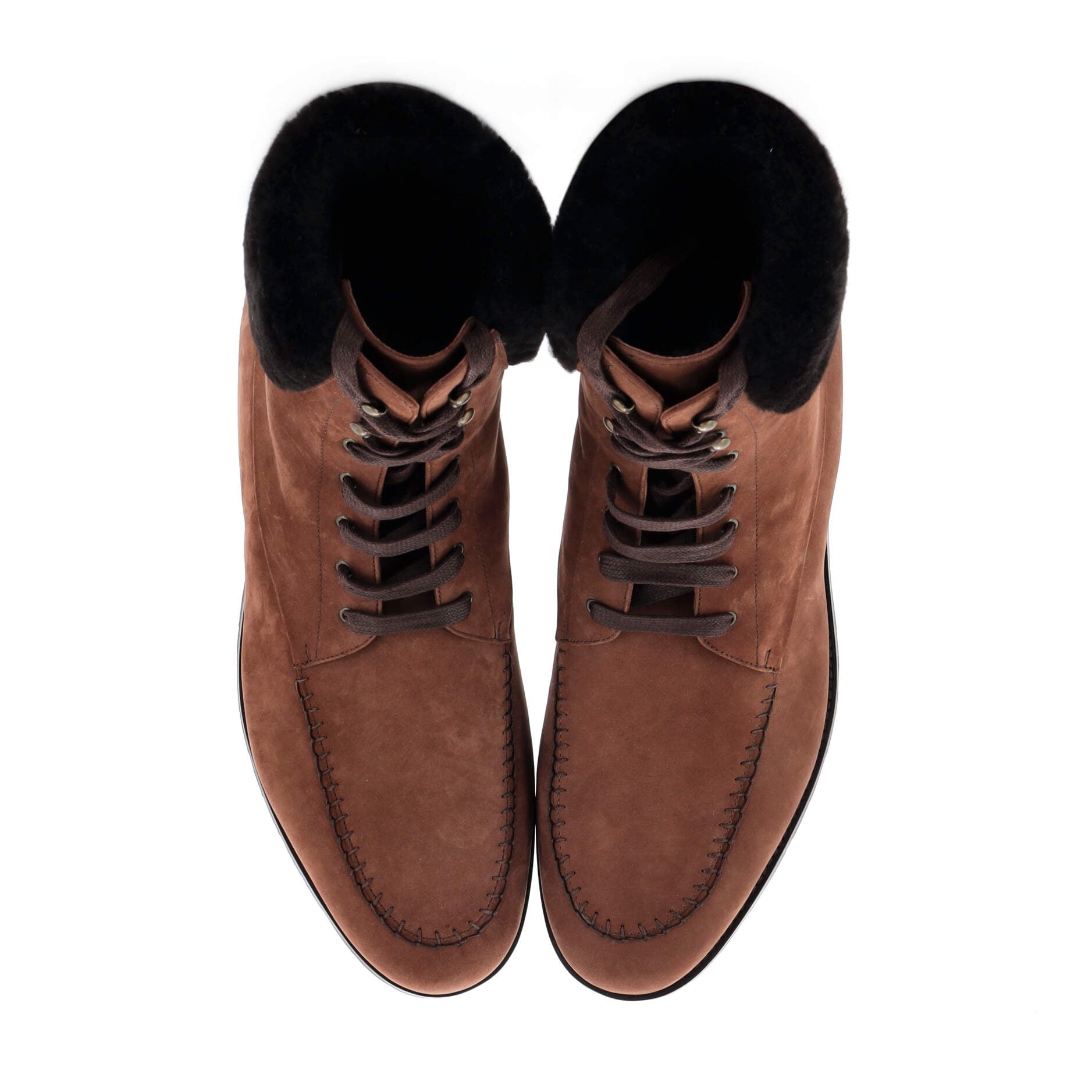Men's Dolomite Lace Up Boots Nubuck with Shearling
