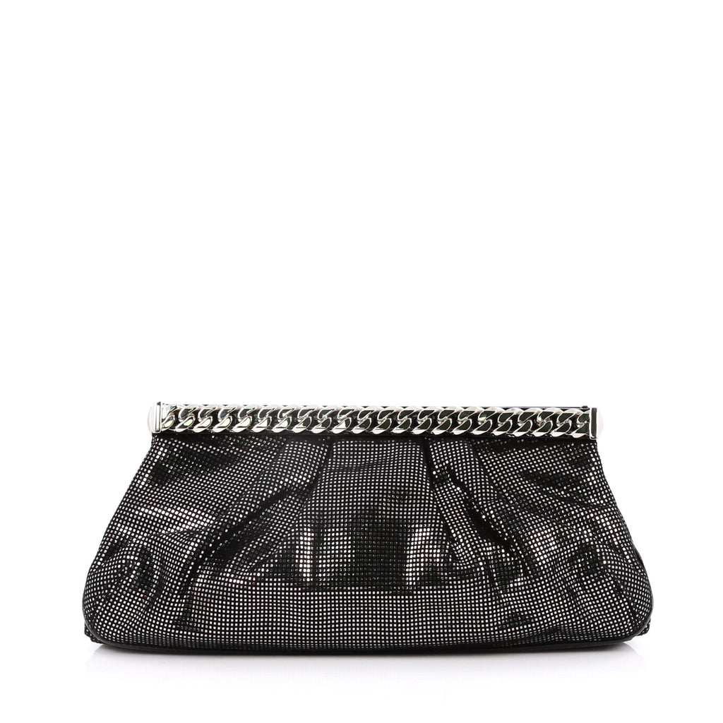 Kathena Clutch Metallic Leather Small