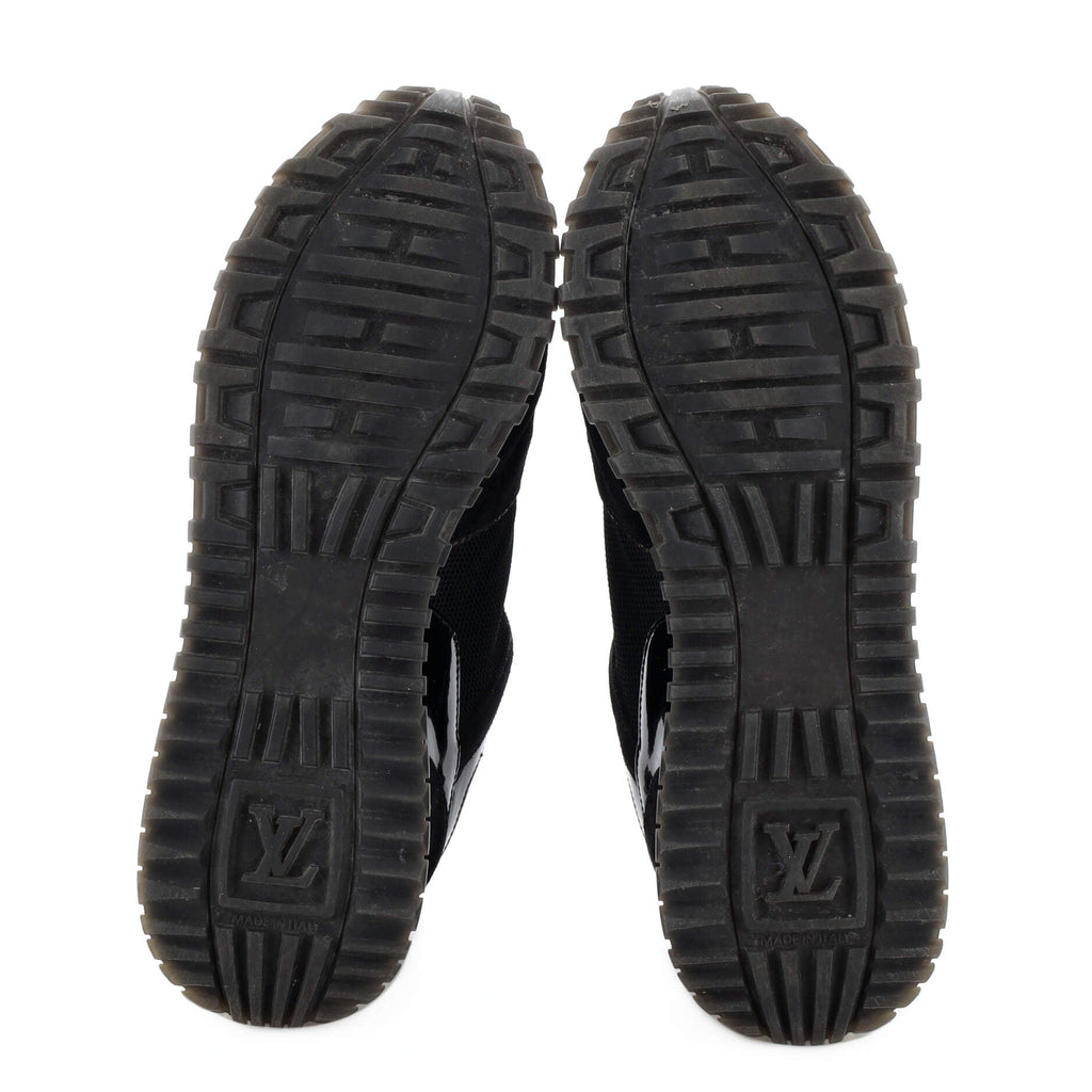 Women's Run Away Sneakers Mesh with Monogram Canvas and Suede