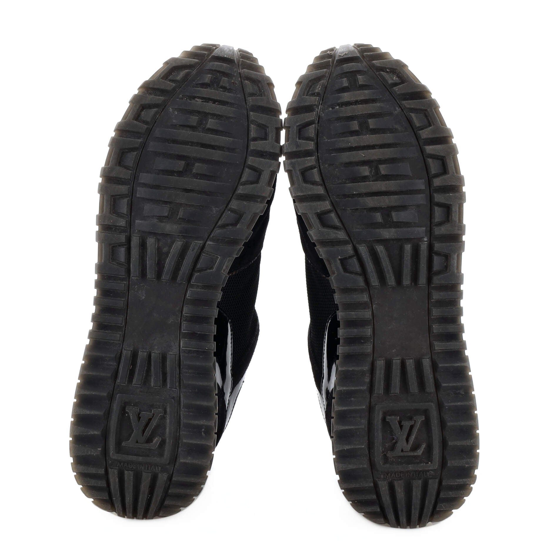 Women's Run Away Sneakers Mesh with Monogram Canvas and Suede