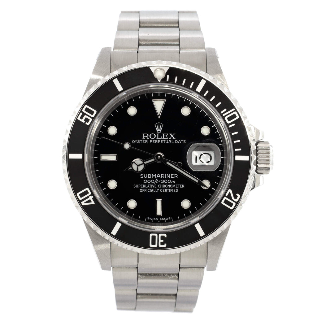 Oyster Perpetual Submariner Date Automatic Watch Stainless Steel 40