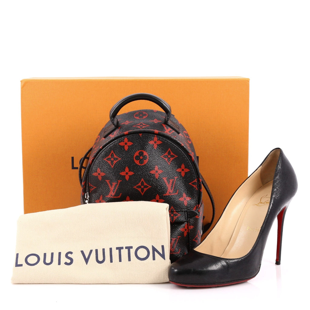 Palm Springs Backpack Limited Edition Monogram Infrarouge Mini
