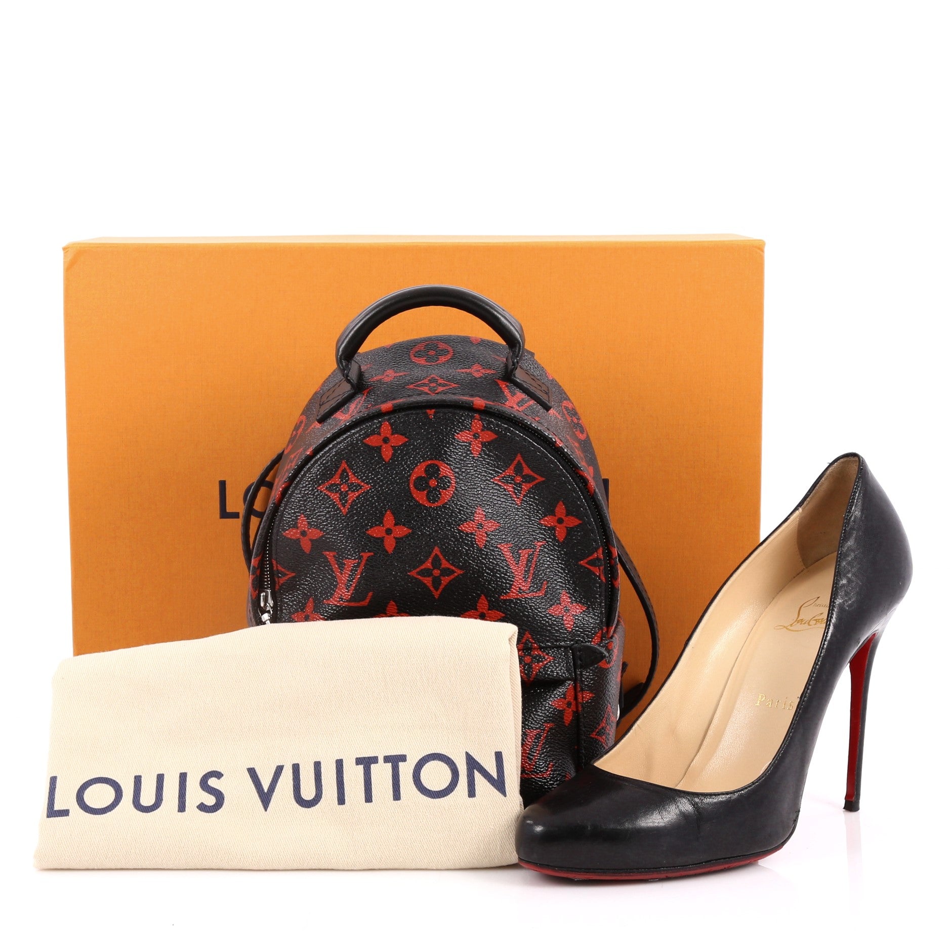 Palm Springs Backpack Limited Edition Monogram Infrarouge Mini