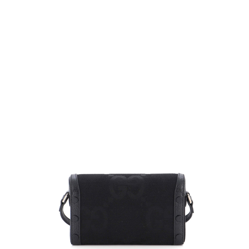 Horsebit 1955 Flap Crossbody Bag Jumbo GG Canvas Mini