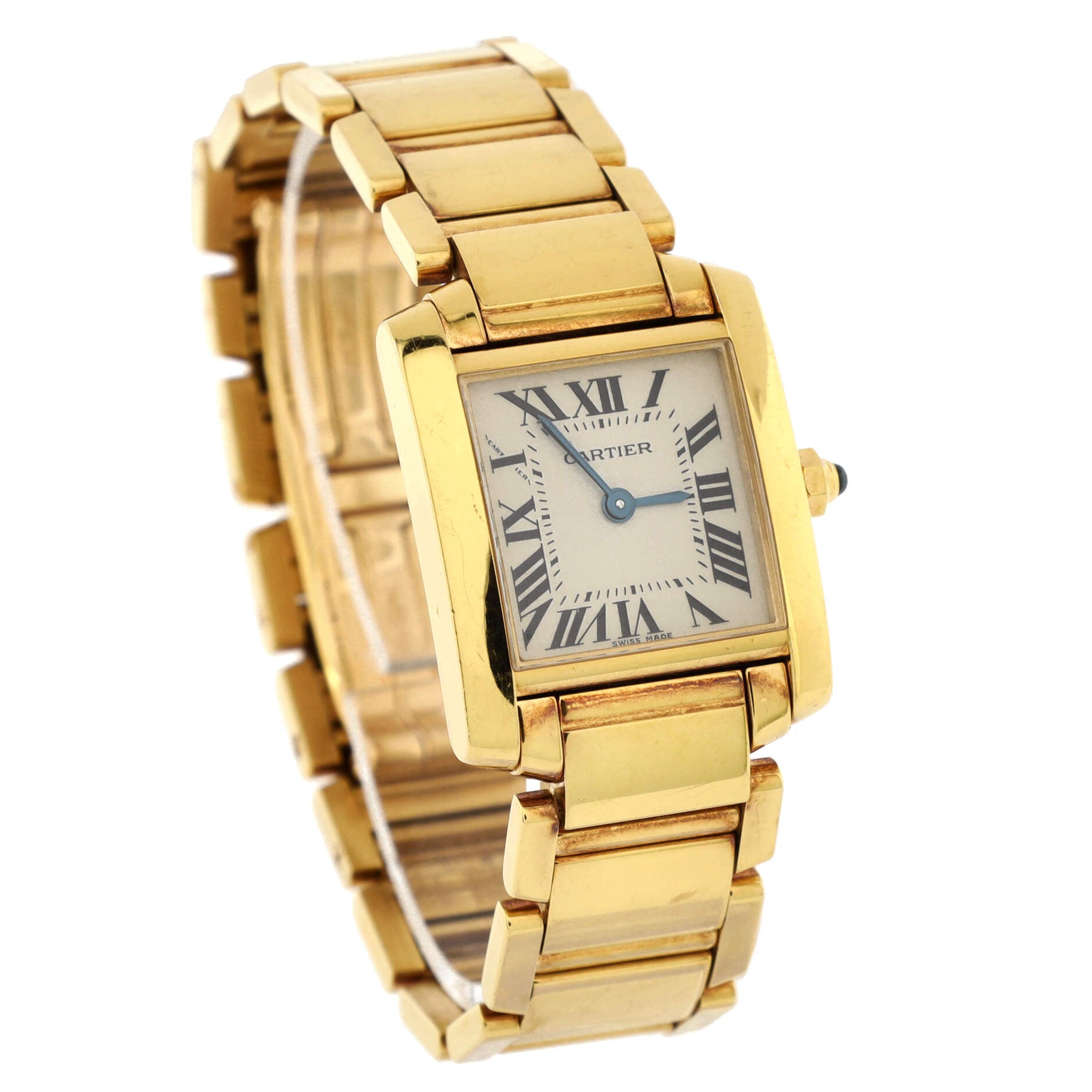 Tank Francaise Quartz Watch Yellow Gold 20