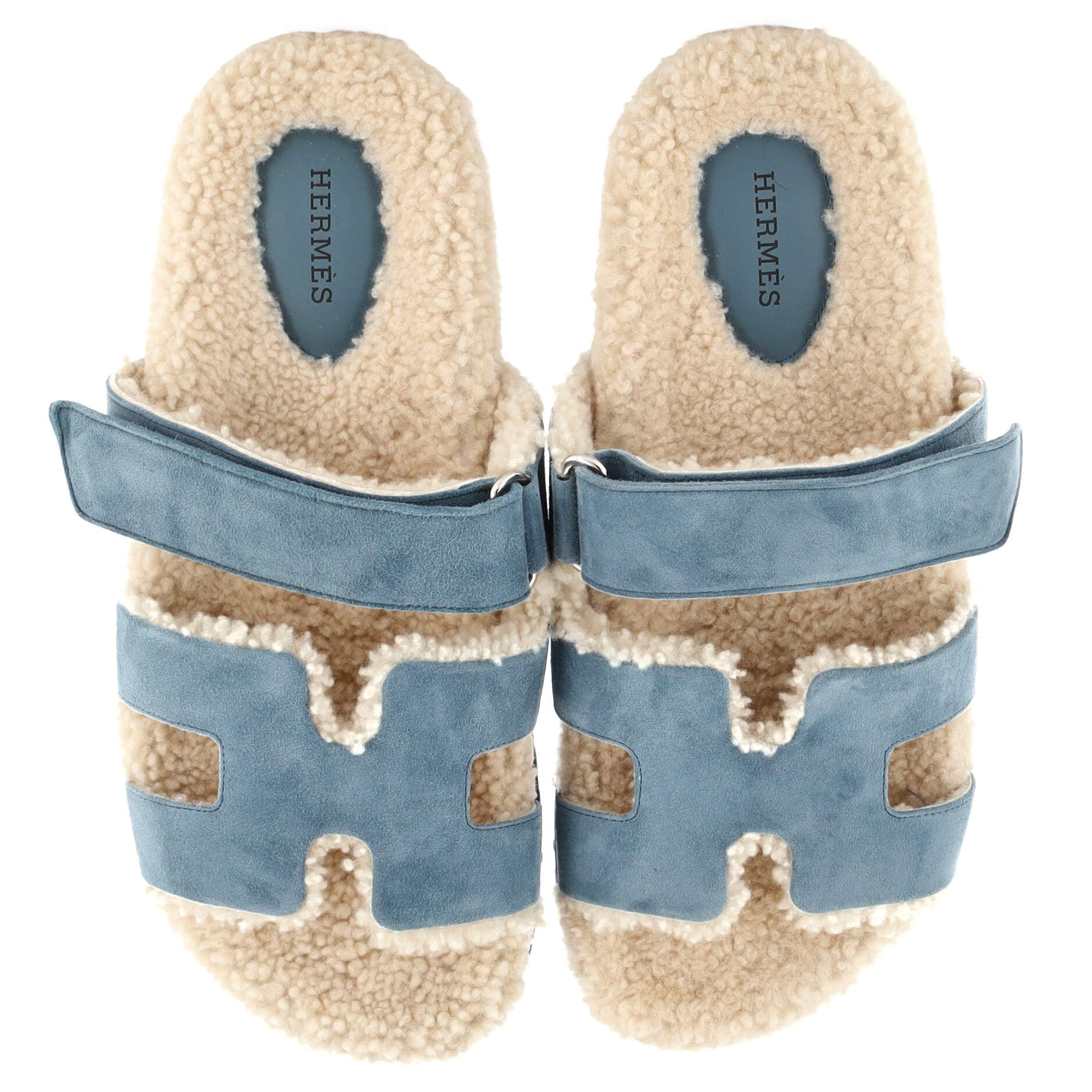 Women's Chypre Sandals Suede with Shearling