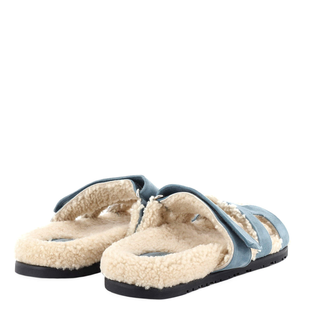 Women's Chypre Sandals Suede with Shearling