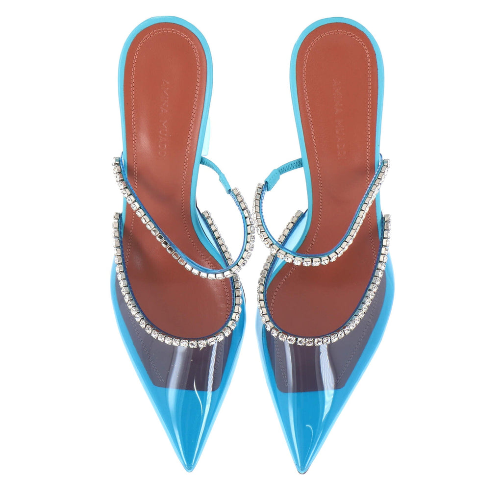 Women's Gilda Heeled Sandals PVC with Crystals 95