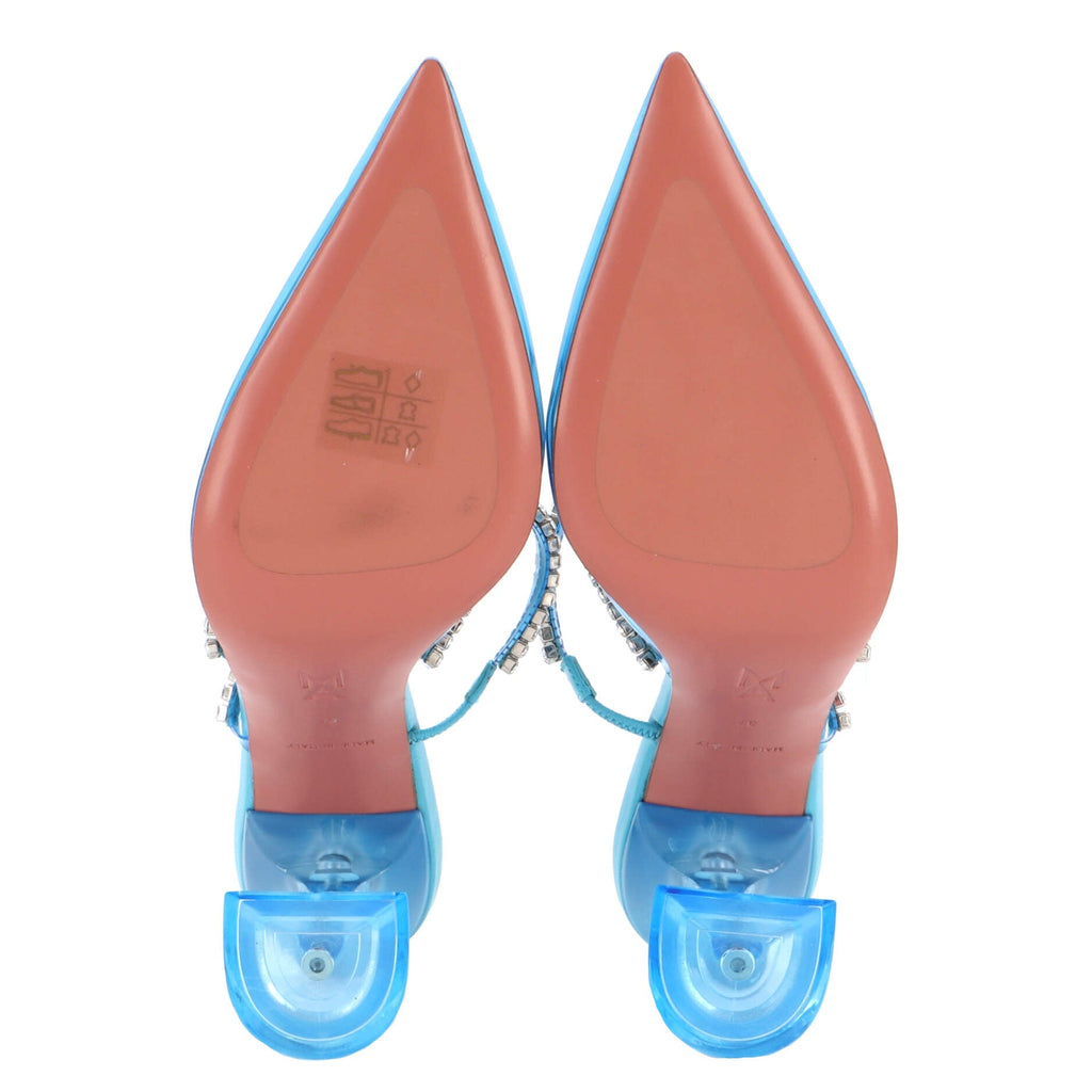 Women's Gilda Heeled Sandals PVC with Crystals 95