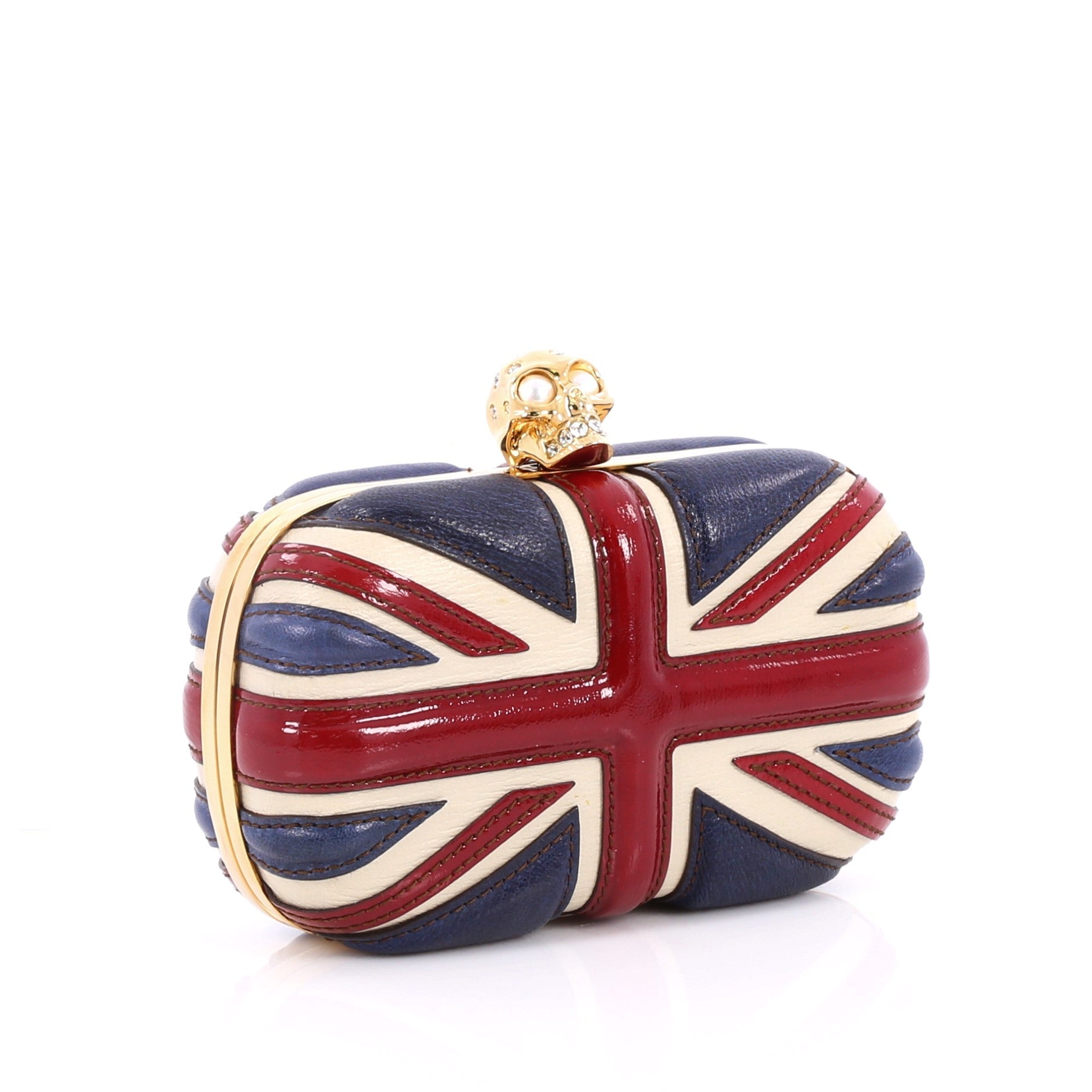 Britannia Skull Box Clutch Patent Small
