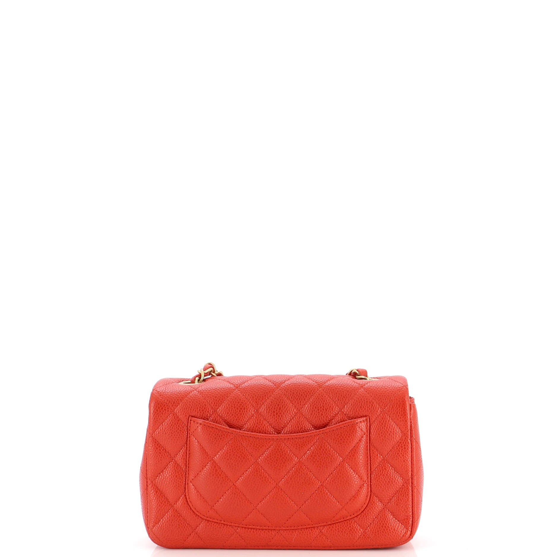 Classic Single Flap Bag Quilted Caviar Mini