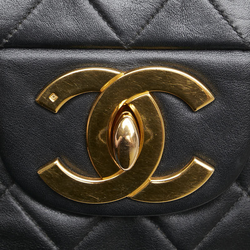 Chanel Coco Mark Deauville Leather Shoulder Bag