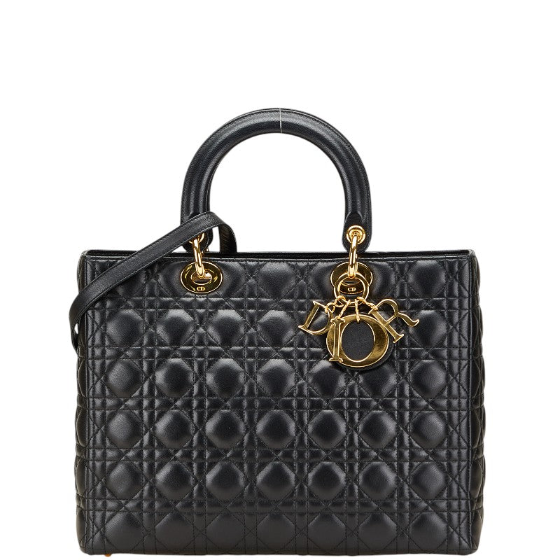 Dior Lady Dior Cannage Lambskin 2way bag