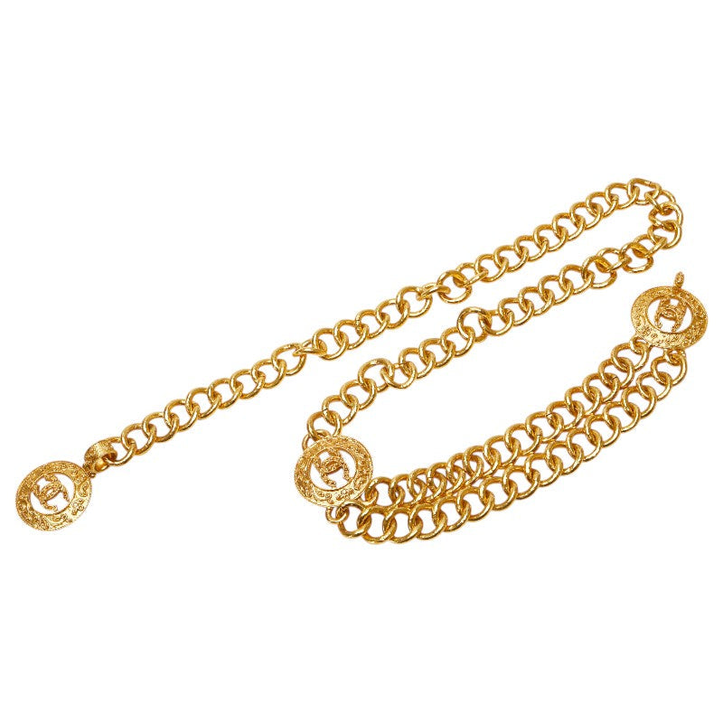 Chanel Coco Mark Round Chain Belt