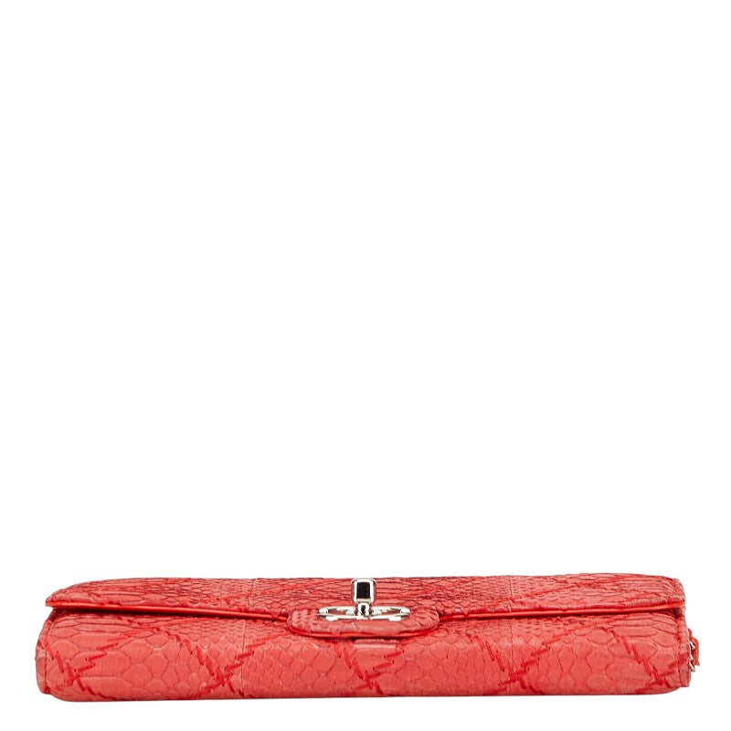 Chanel Ultra Stitch Python Shoulder Bag