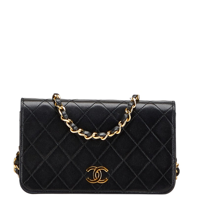 Chanel Coco Mark Matelasse Lambskin Shoulder Bag