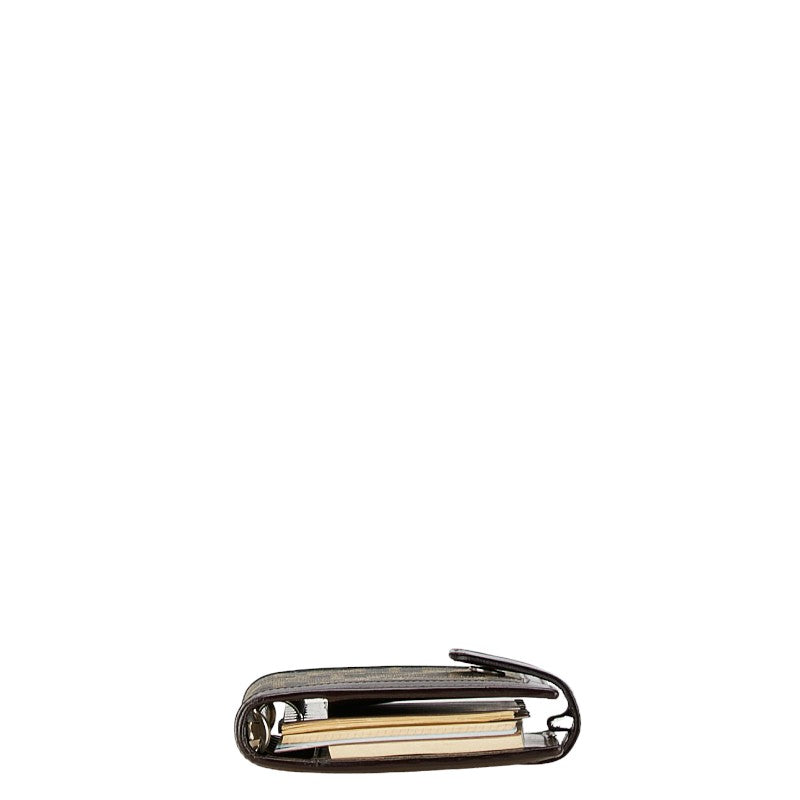 Fendi AgendaPM Canvas Leather Agenda
