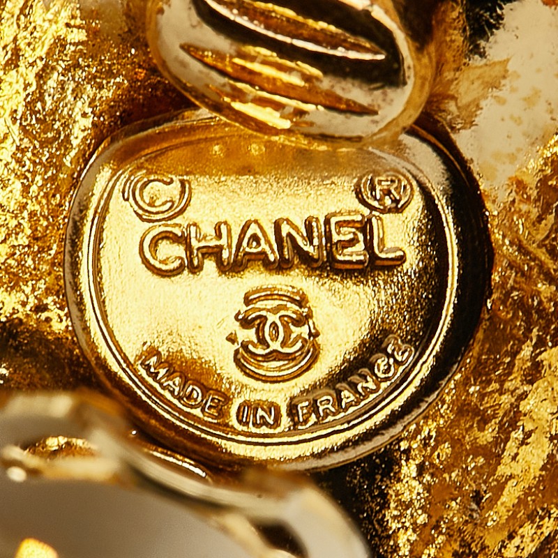 Chanel Mademoiselle Round Earrings