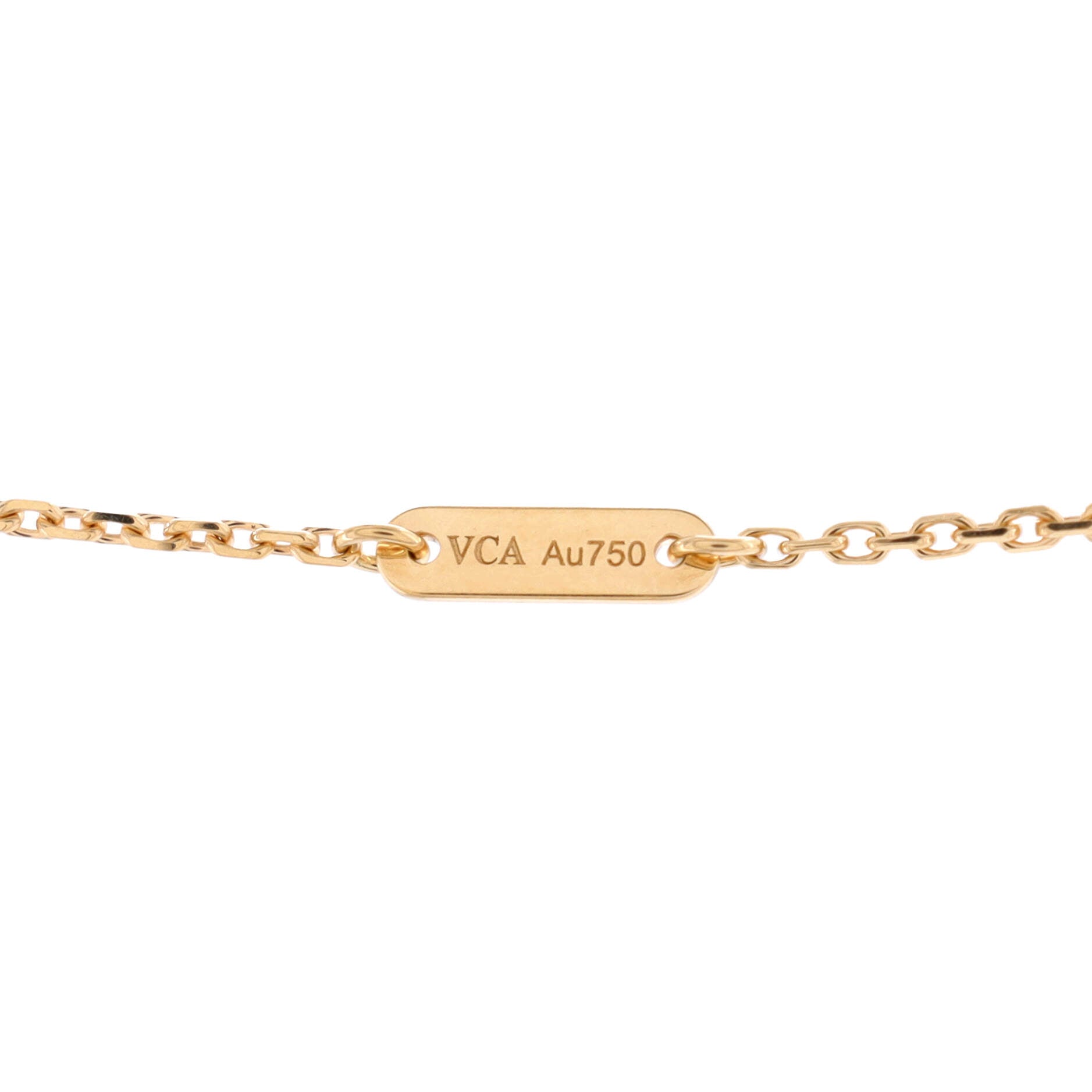 Frivole Pendant Necklace 18K Yellow Gold and Diamond Mini