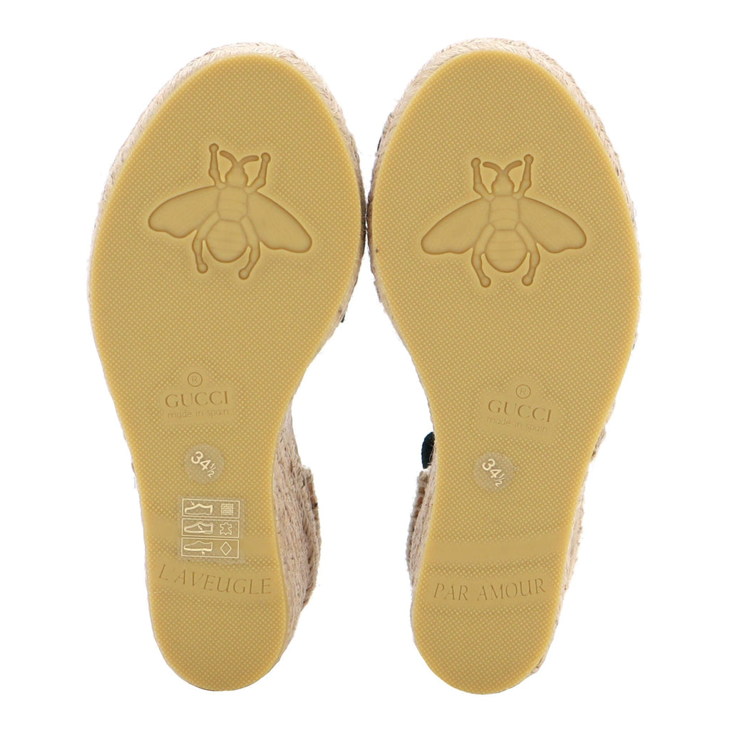 Women' Web Ankle Wrap Wedge Espadrilles Canvas