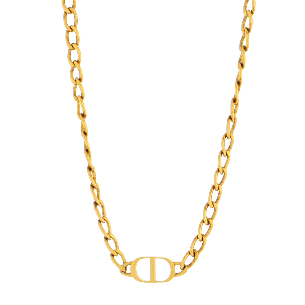 Petit CD Choker Necklace Metal