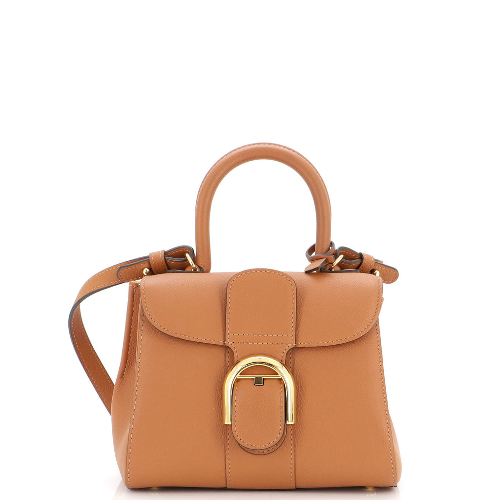 Brillant Top Handle Bag Leather Mini