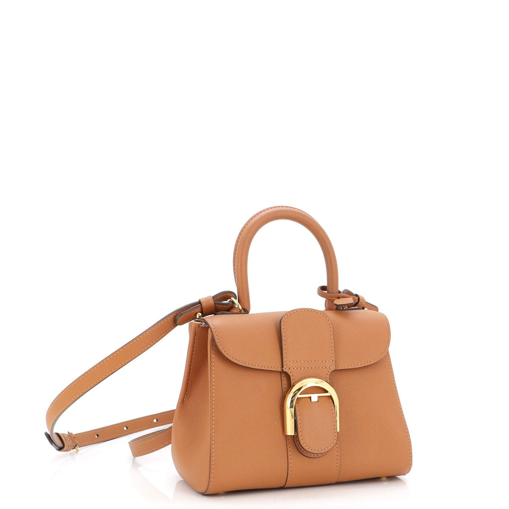 Brillant Top Handle Bag Leather Mini