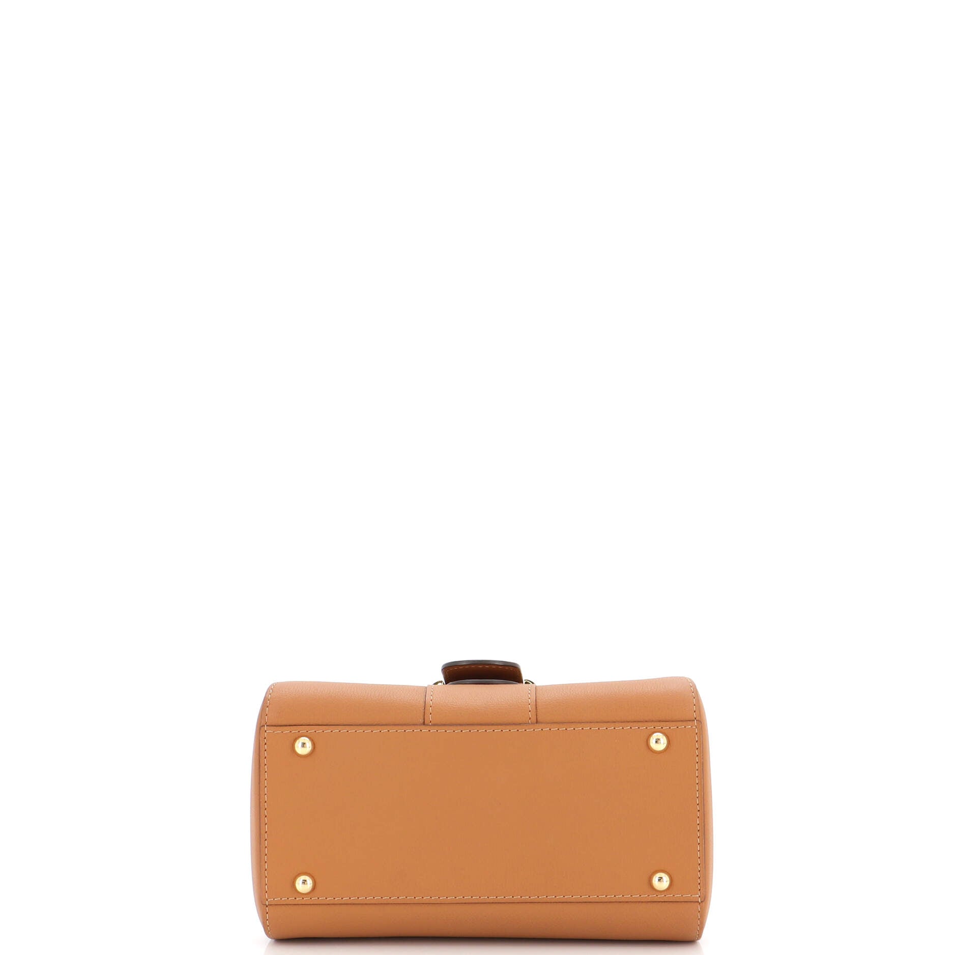 Brillant Top Handle Bag Leather Mini