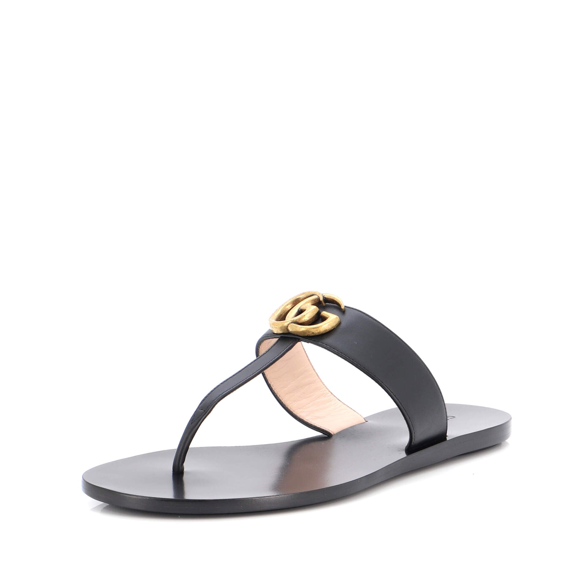 Women's GG Marmont Sandals Leather