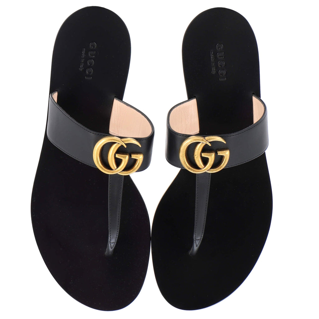 Women's GG Marmont Sandals Leather