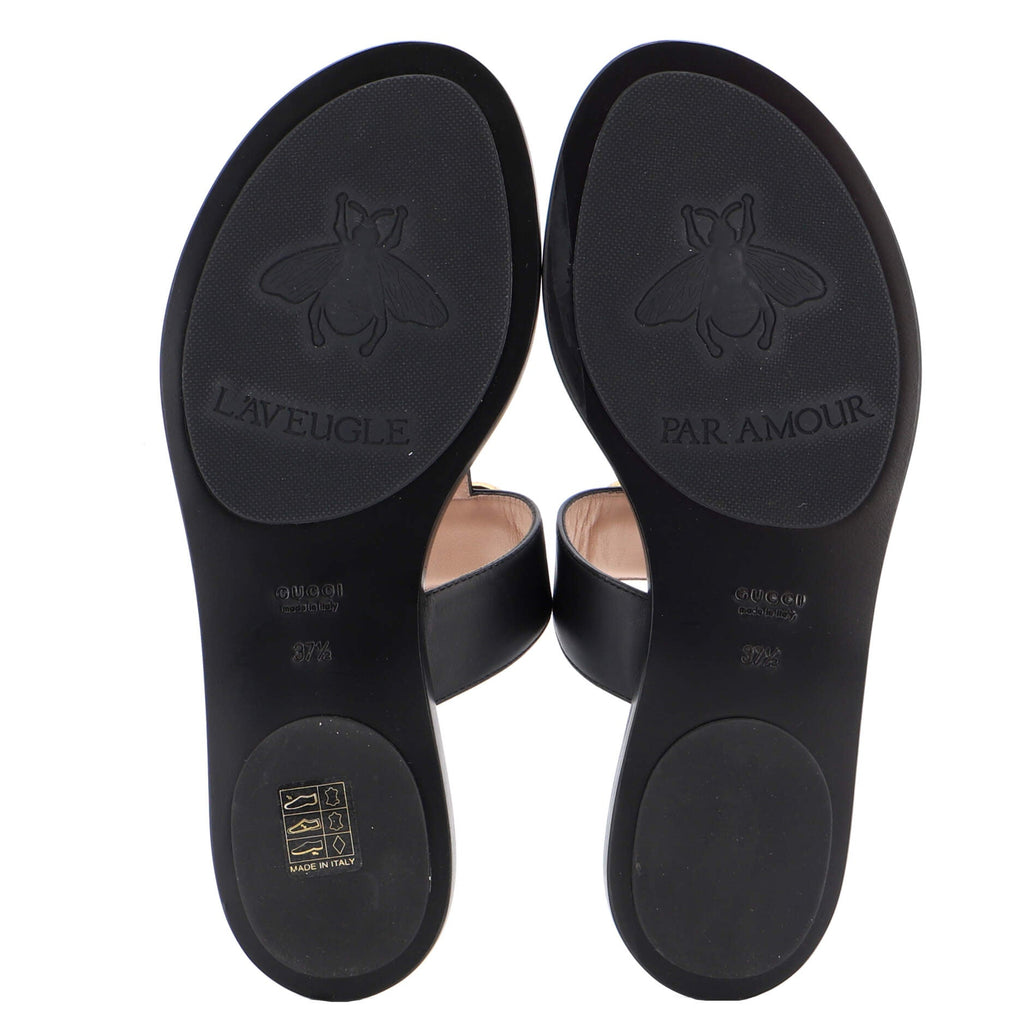 Women's GG Marmont Sandals Leather