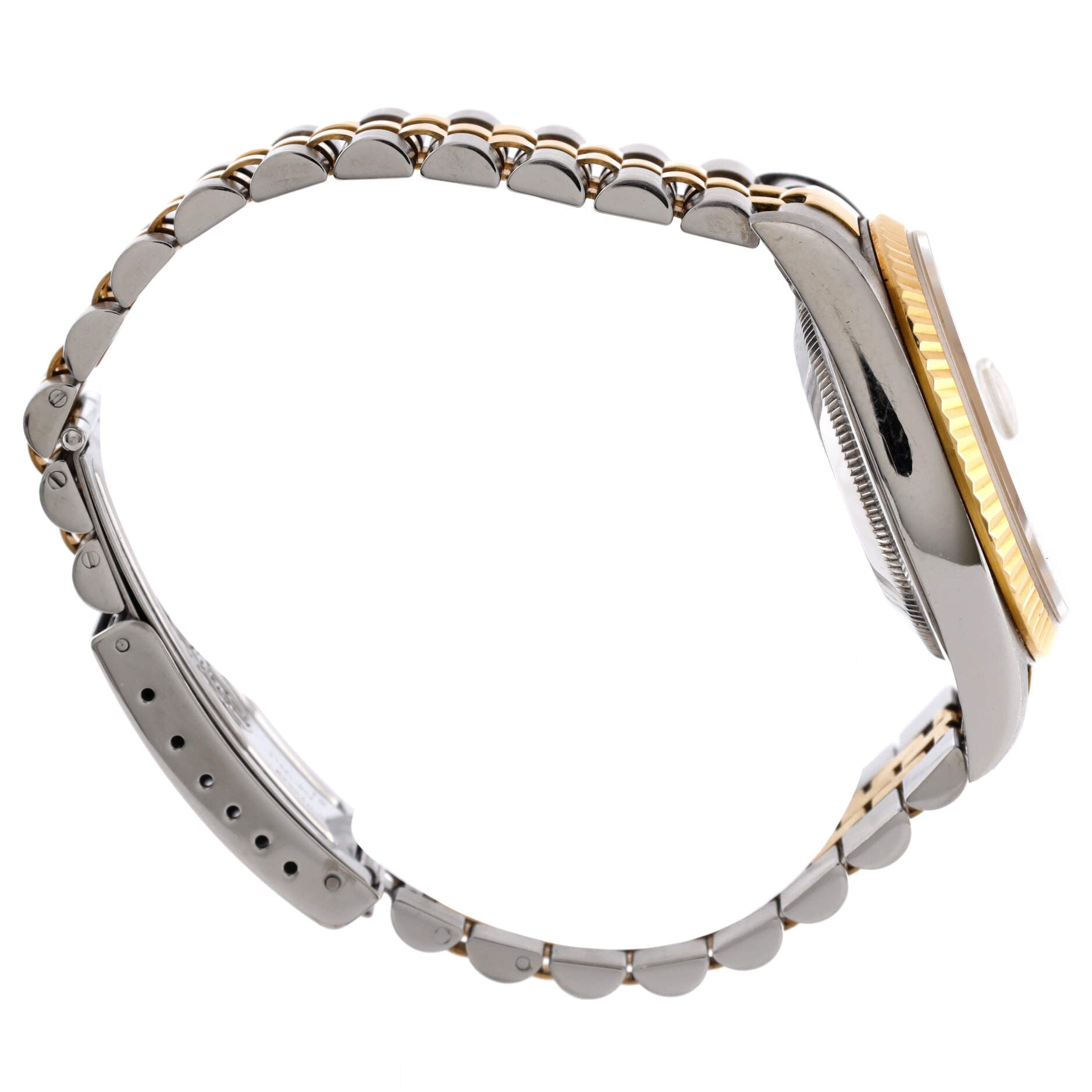Oyster Perpetual Datejust Automatic Watch Stainless Steel and Yellow Gold 36