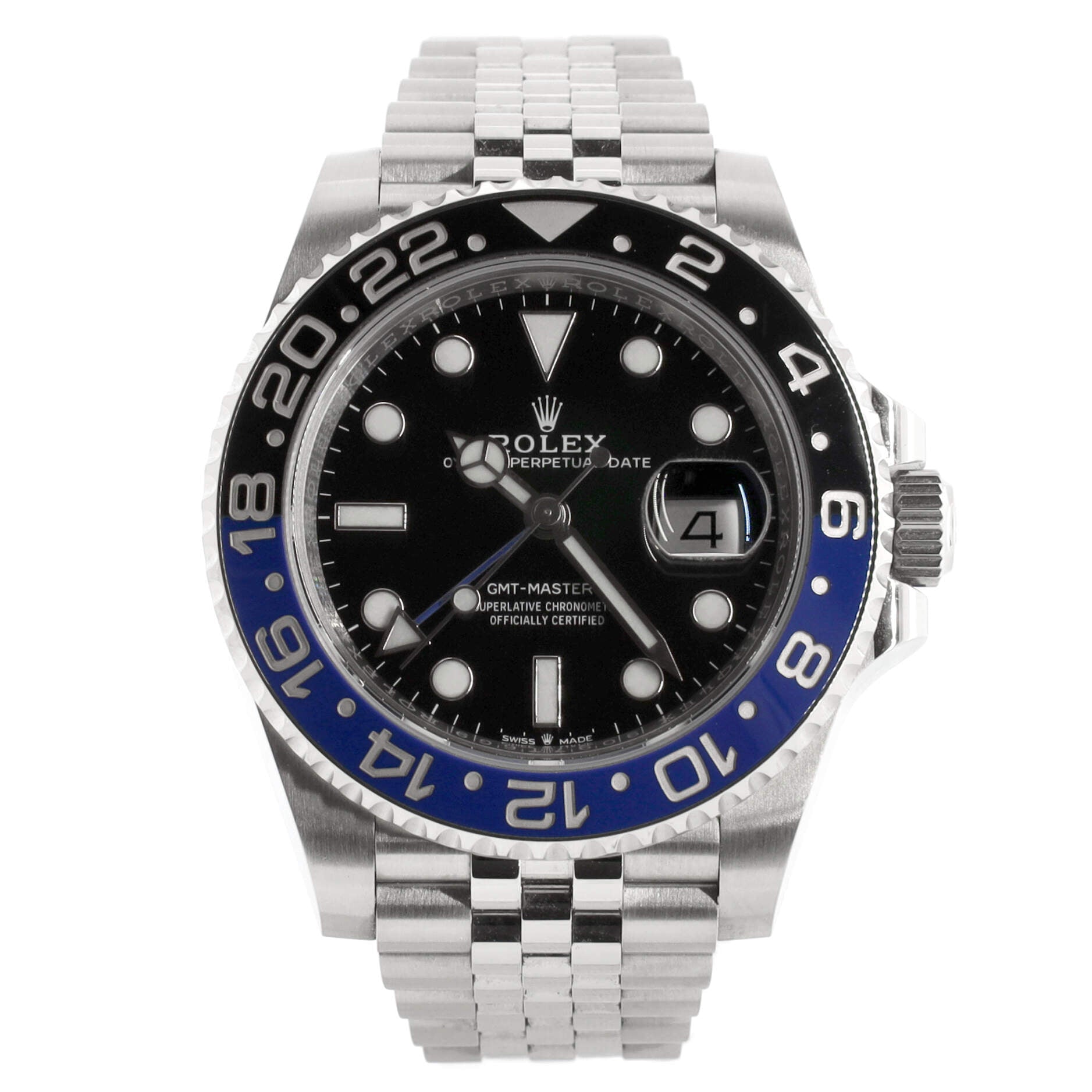 Oyster Perpetual Date GMT-Master II Batgirl Automatic Watch Stainless Steel and Cerachrom 40