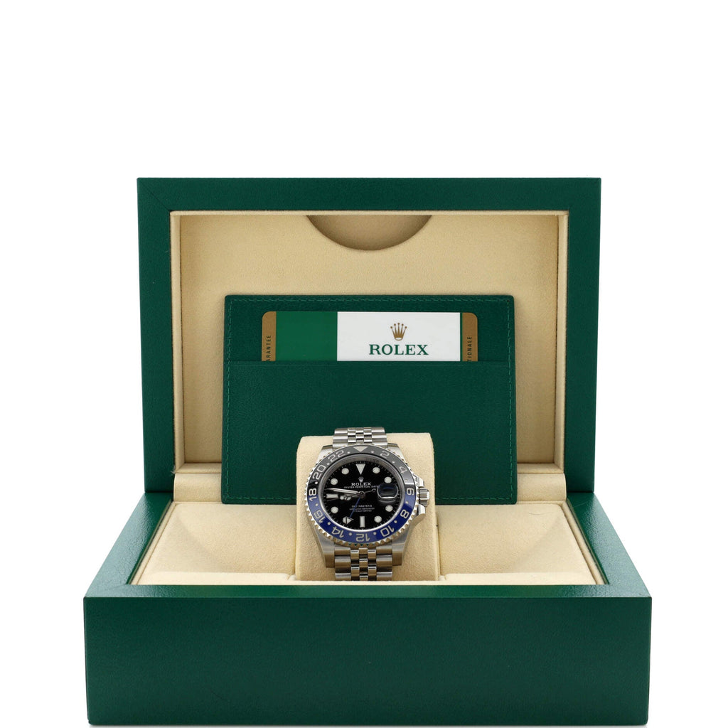 Oyster Perpetual Date GMT-Master II Batgirl Automatic Watch Stainless Steel and Cerachrom 40