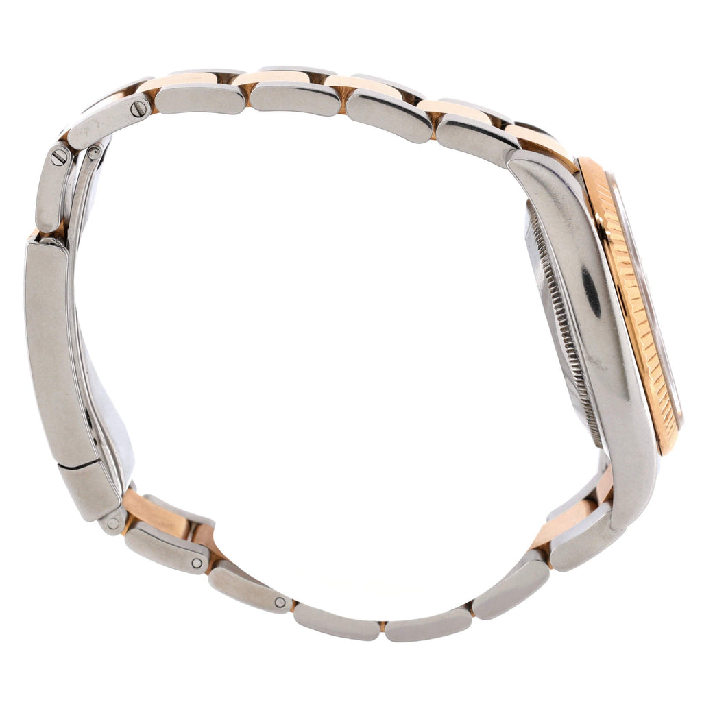 Oyster Perpetual Datejust Automatic Watch Stainless Steel and Rose Gold 36