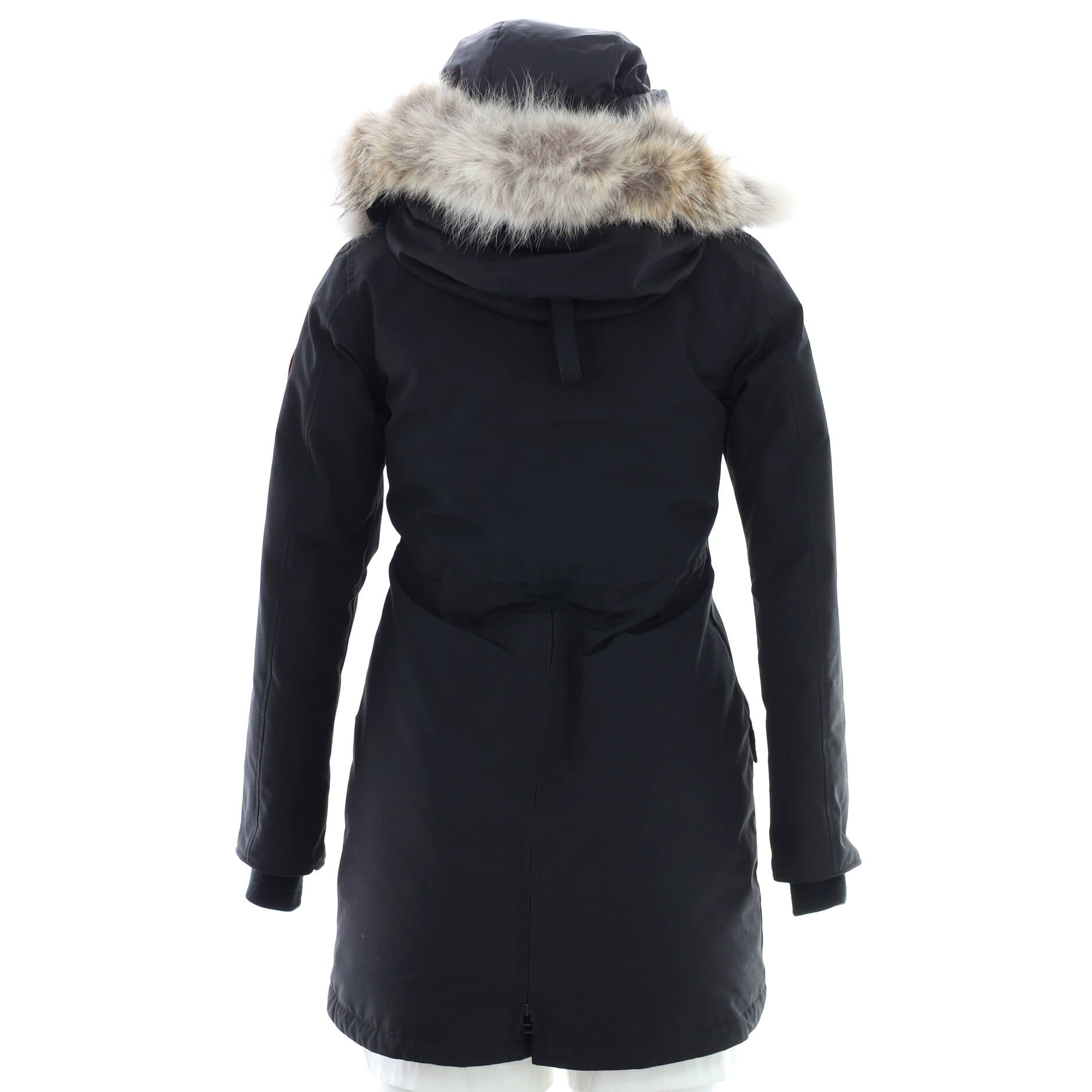 Women’s Rossclair Hooded Parka Polyester Blend with Down and Fur