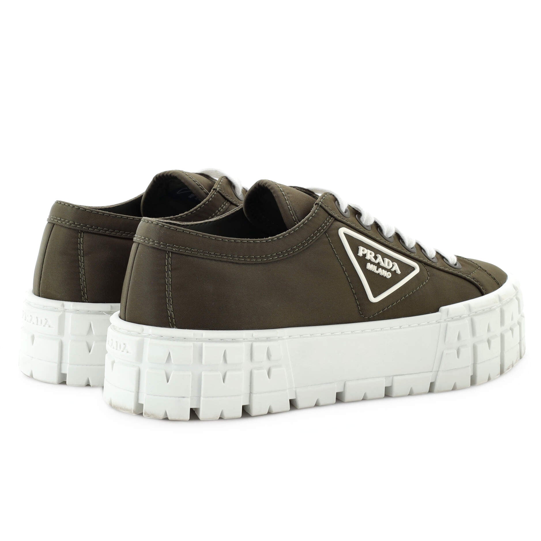 Women's Double Wheel Platform Sneakers Nylon