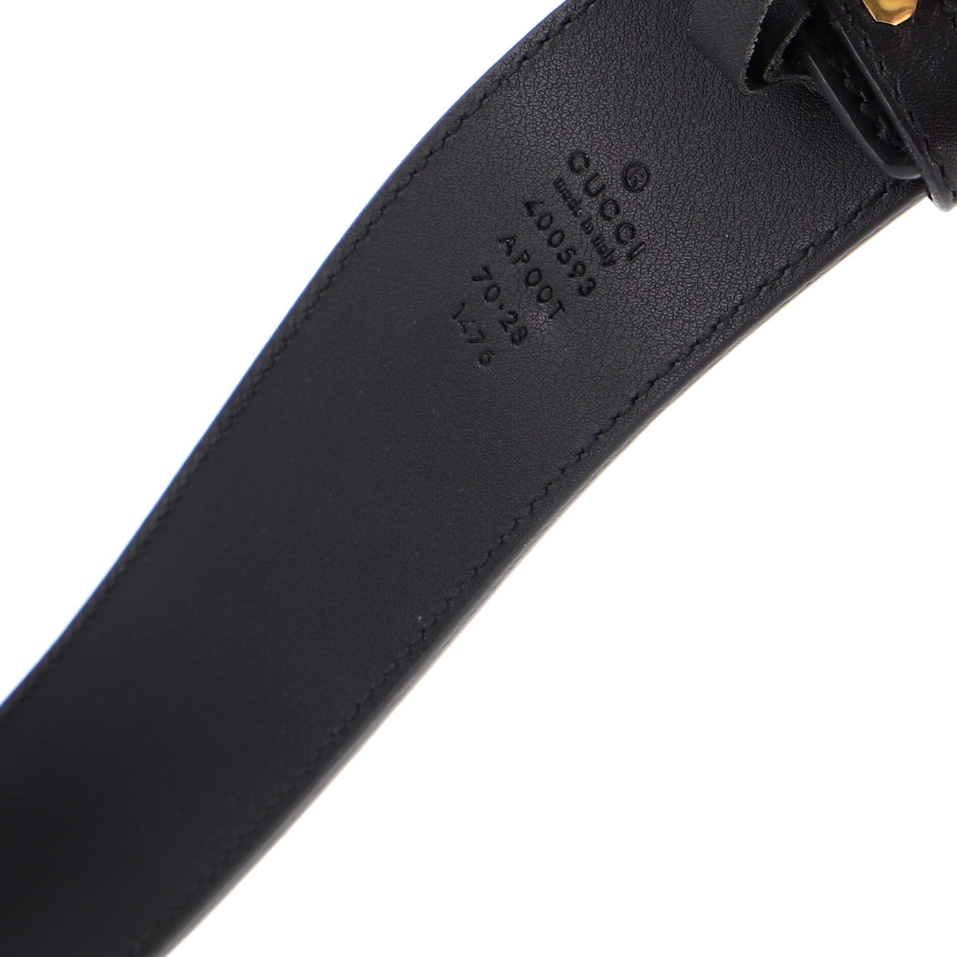 GG Marmont Belt Leather Wide 70