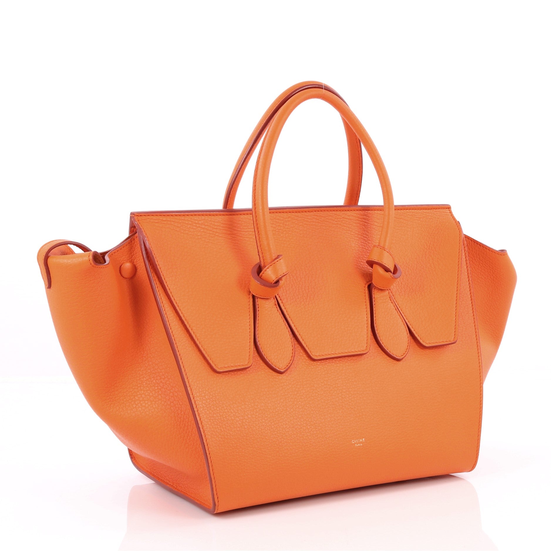 Tie Knot Tote Grainy Leather Mini