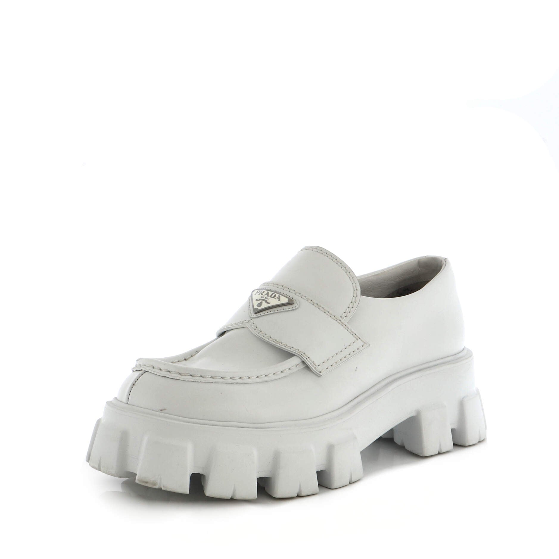 Women's Monolith Loafers Leather