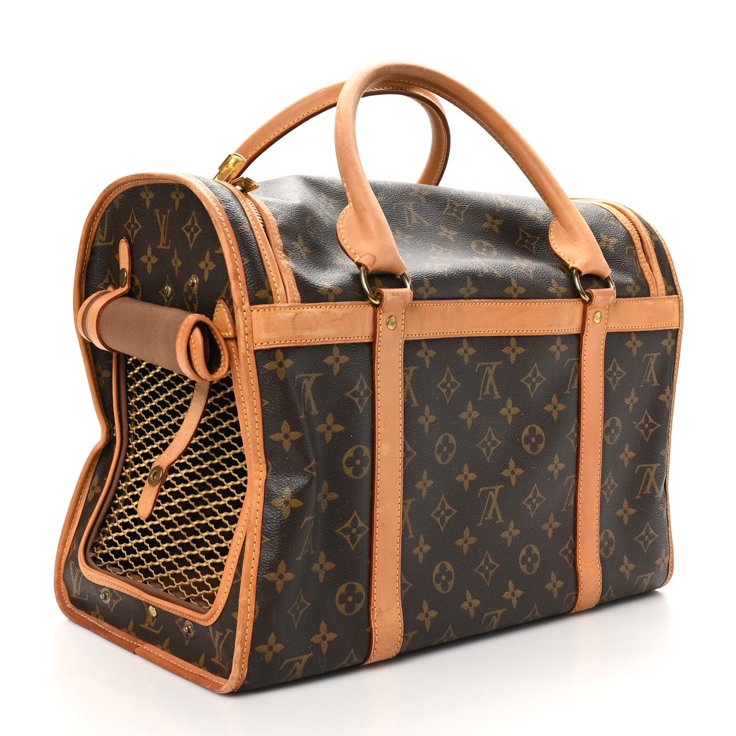 Monogram Dog Carrier 40